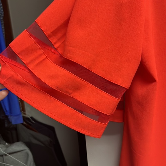 Red Dress Top - Picture 2 of 4